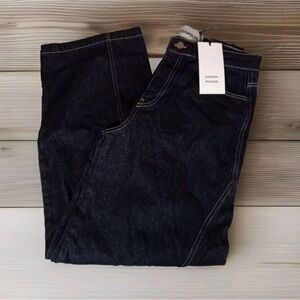 Damson madder size 12 cargo dark blue wash jeans with tags